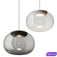 Stilnovo La Mariee Pendant Lamps 3D Model Vray, Corona