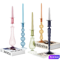 Decorative set with candles 3D Model Corona