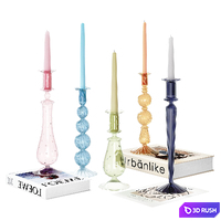 Decorative set with candles 3D Model Corona