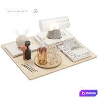 Decorative set 15 3D Model Corona