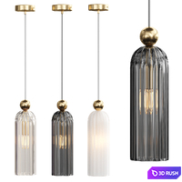 Pendant lamp Antic Maytoni 3D Model Corona