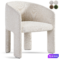 Ditre Italia Cali chair 3D Model Corona