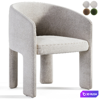 Ditre Italia Cali chair 3D Model Corona
