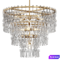 Chandelier Marignan Round Chandelier 60 3D Model Corona