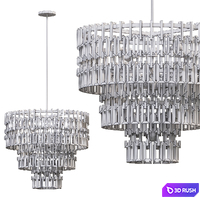 Chandelier Marignan Round Chandelier 60 3D Model Corona