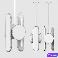 Jan Garncarek Design Aurata Suspension 3D Model Corona