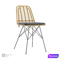 Chair Vetle Flat, rattan, Bergenson Bjorn 3D Model Corona
