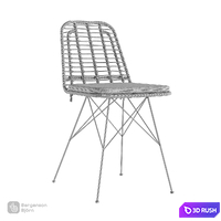 Chair Vetle Flat, rattan, Bergenson Bjorn 3D Model Corona