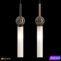 Pendant lamp SENSEI ONE 3D Model Corona