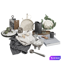 Decorative set for the kitchen