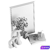 Decorative Set 002 3D Model Corona