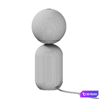 Nordlux - Notti Table 3D Model Vray, Corona