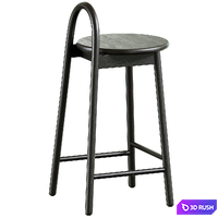 Bar stool Circle 3D Model Vray, Corona