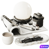 Decorative set68 3D Model