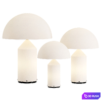 Atollo table lamp by Oluce 3D Model Corona