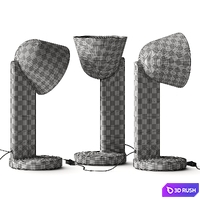 Flos Ceramique Table Lamp 3D Model Vray, Corona