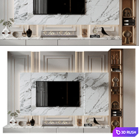 TV shelf 0769 3D Model Vray