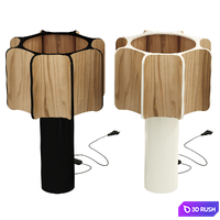 Table lamp KACTOS from LZF 3D Model Corona