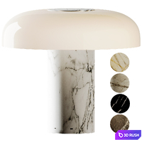 Tropico FontanaArte Table Lamp 3D Model Vray, Corona
