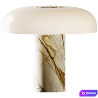 Tropico FontanaArte Table Lamp 3D Model Vray, Corona