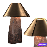 ADA TABLE LAMP 3D Model Vray, Corona