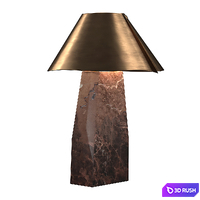 ADA TABLE LAMP 3D Model Vray, Corona