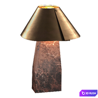 ADA TABLE LAMP 3D Model Vray, Corona