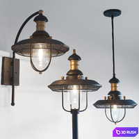 Street lights Maytoni 3D Model Corona
