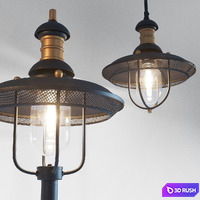 Street lights Maytoni 3D Model Corona