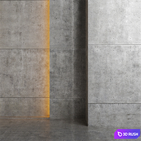 Decorative concrete 3D Model Corona