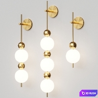 Wall lamp FOLMER WALL Lampatron 3D Model Corona
