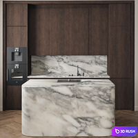 Kitchen Model 14 3D Model Corona