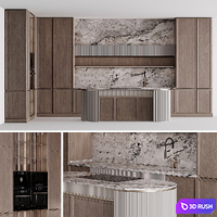 Neoclassical style kitchen 66