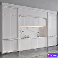 Kitchen No.28 3D Model Vray, Corona