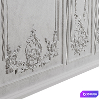 Wall Modling 8 3D Model Corona