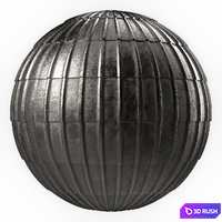 Roof Tile Materials 93- Metal Roofing By Snow | Sbsar, Seamless, Pbr, 4k 3D Model Vray, Corona