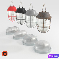 Set of housing and communal services lamps