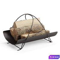 Elspeth Wrought Iron Log Carrier