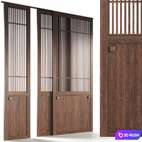Decorative sliding partition Japanese 2