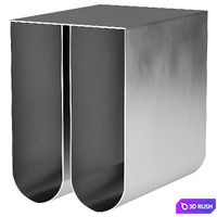 Curved side table