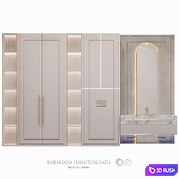 Bathroom furniture set 57