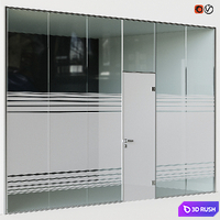 Glass office partitions Doors