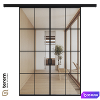 Interior door factory "Terem": sliding partitions Meta 08.12