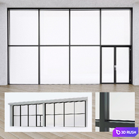 Panoramic windows. Stained glass.8