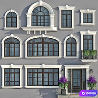 Windows and doors in the style of modern classics