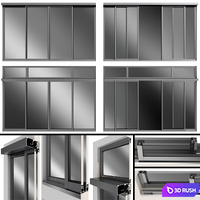 Sliding Metal Automatic Doors