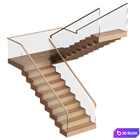 Stairs wooden