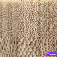 Carved wood materials
