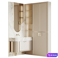 Bathroom furniture beige