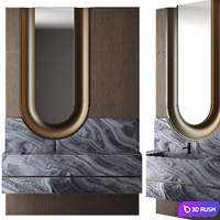 Bathroom furniture set 006
